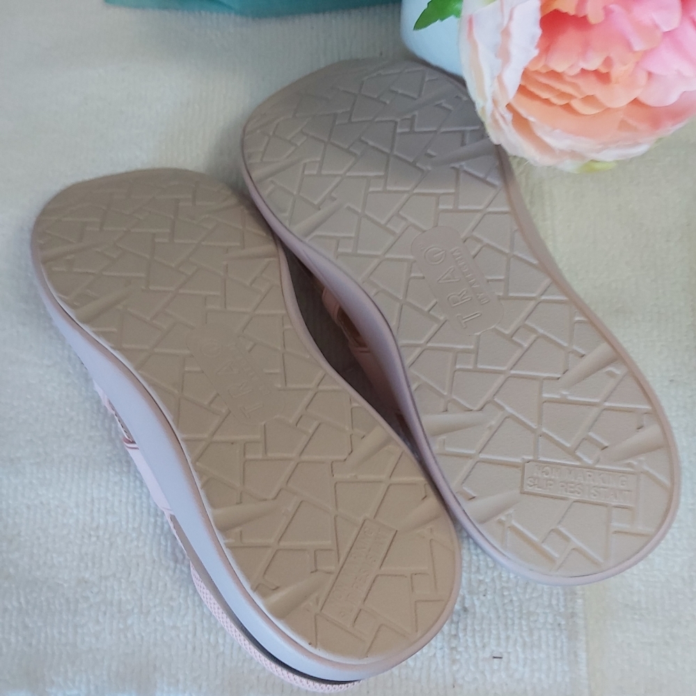 TRAQ by Alegria sneakers walking shoes pink gold - Picture 11 of 15